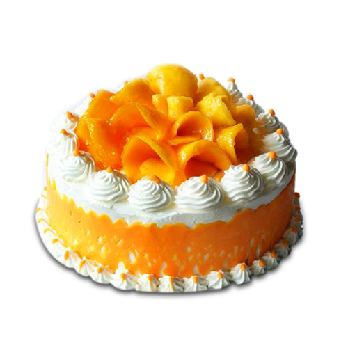 Mango Cream Cake | Greeting Bells | Online Cake Delivery in Kerala ...